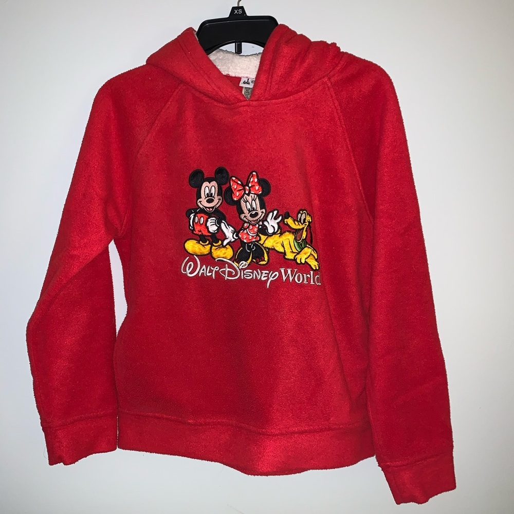 New Disney Unisex Youth Plush Sweatshirt